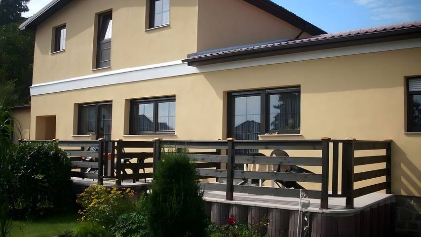 Ferienwohnung für 4 Personen, mit Balkon und Garten in Loddin