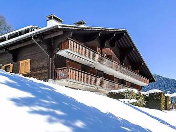 Gîte pour 4 personnes, avec balcon et sauna dans Chesières