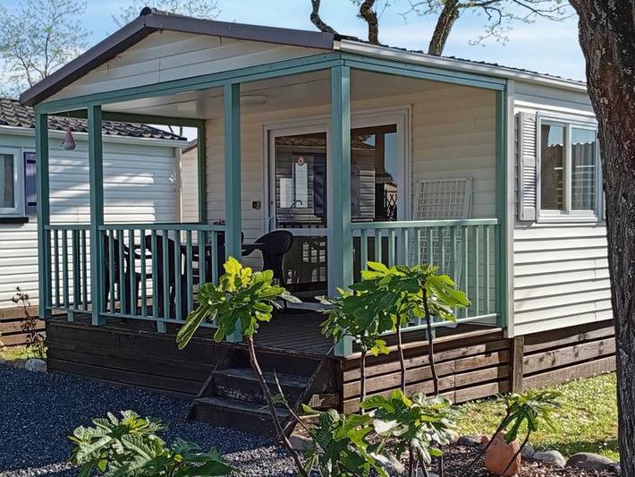 Camping l'Olivier - Mobilheim 4 personen - Eco "Acacia" 2 Zimmer in Massillargues-Attuech, Alès und Umgebung