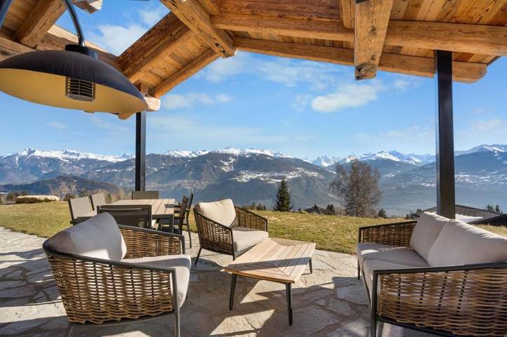 Gîte pour 7 personnes, avec balcon et vue à Arbaz - 3