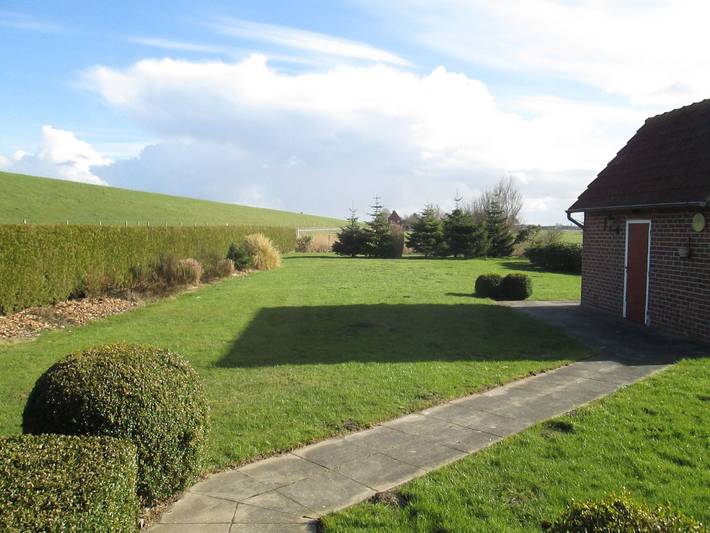 Mit Wintergarten und Garten am Deich in Fedderwardersiel, Butjadingen