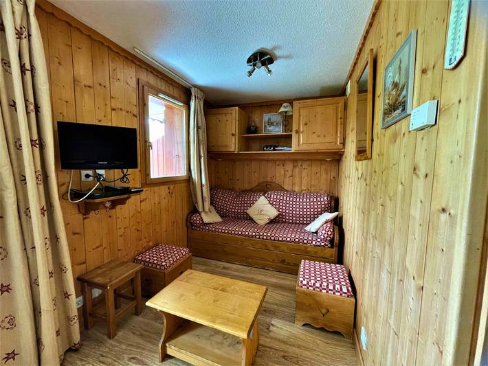 Gîte pour 4 personnes, avec Balcon dans Station De Val Thorens
