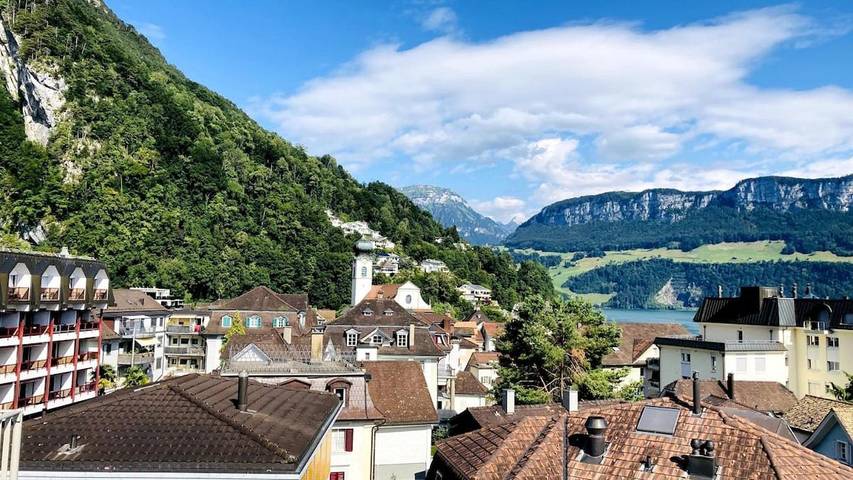 Chambre d’hôte pour 2 personnes, avec terrasse et vue sur le lac, animaux acceptés