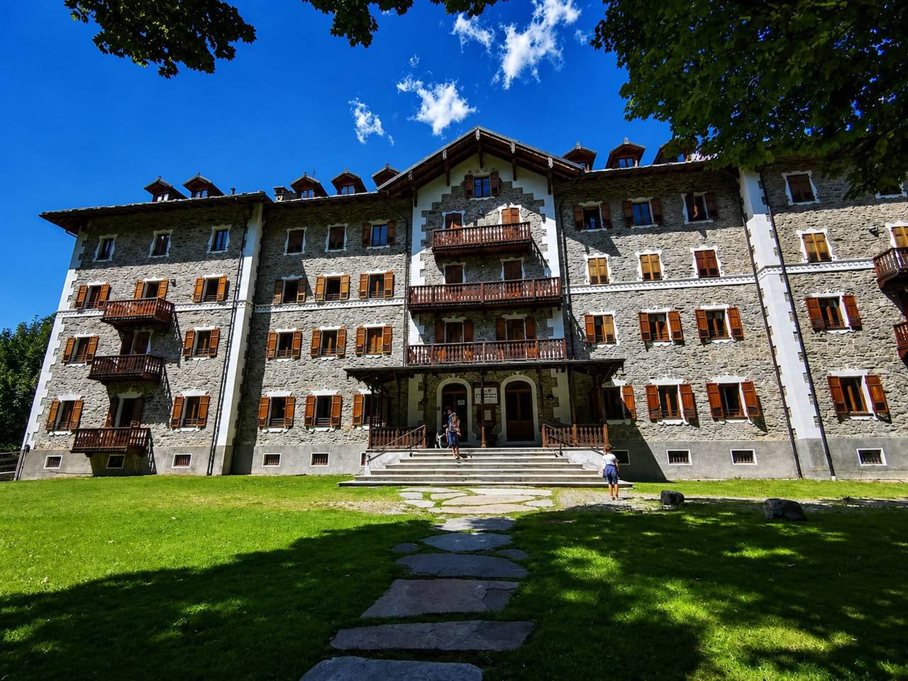 Appartamento intero, Attico in edificio storico, con aria condizionata in Ceresole Reale, Canavese