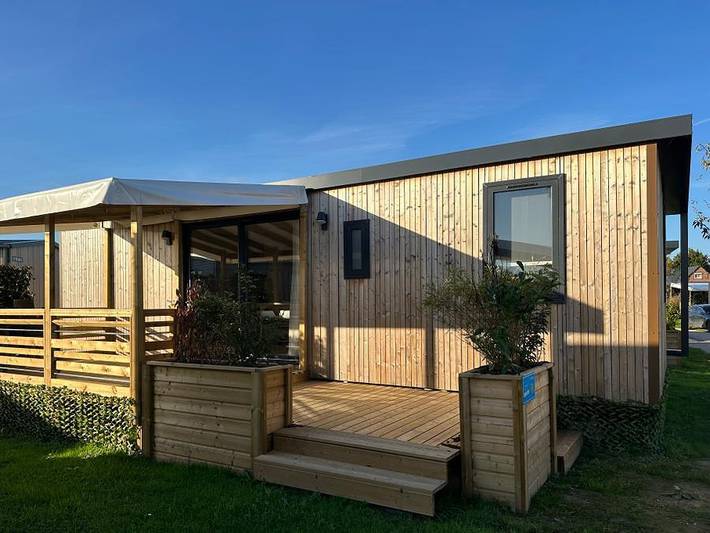 Camping Paradis - La Croix L'abbé - Mobilheim 4 personen - Premium 2 Schlafzimmer 2 Badezimmer 4 Pers. in Saint-Valery-sur-Somme, Abbeville und Umgebung