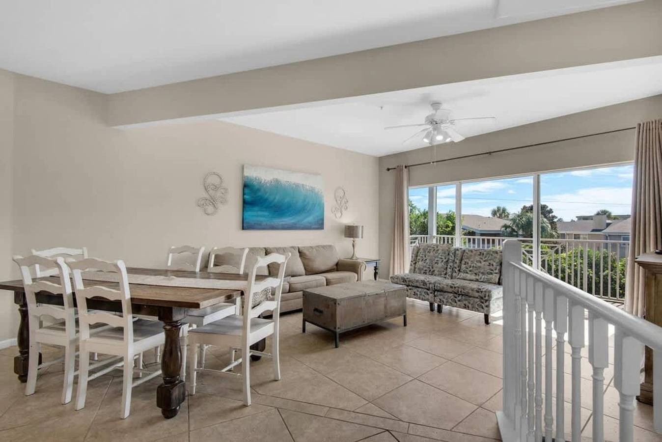 Bright 3Br Townhome Gulf Views   Steps to Beach in Destin, Emerald Coast