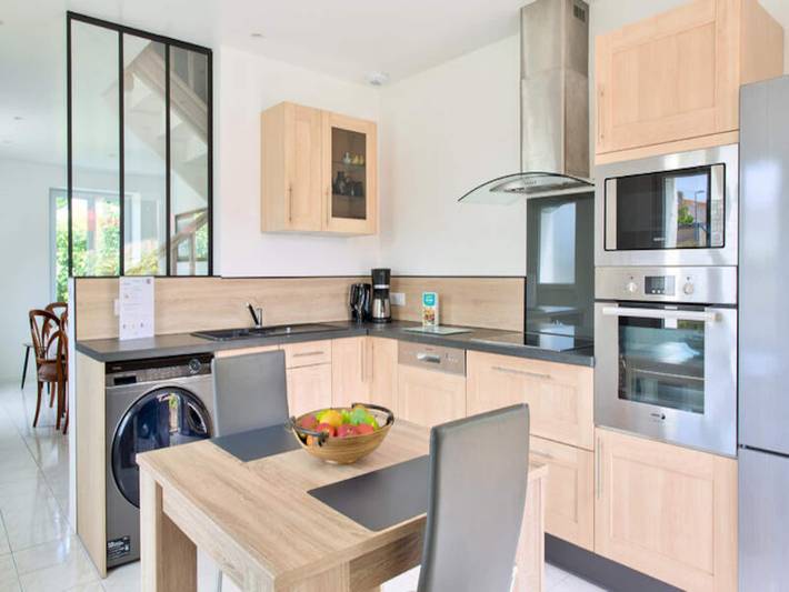 Appartement de vacances pour 8 personnes, avec jardin