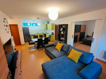 Gîte pour 6 personnes, avec vue à Thann
