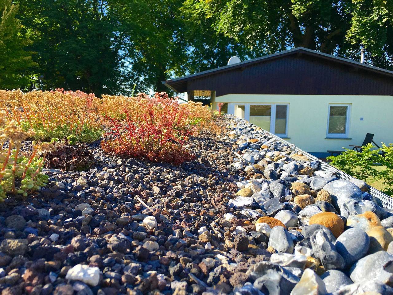 Ganze Ferienwohnung, Ferienhaus Boddenhus - Wlan, 2 Sz, Garten - am Wasser in Polchow, Glowe