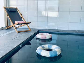 Gîte pour 4 personnes, avec jardin et piscine, animaux acceptés dans Plage Du Petit Rohu Saint Pierre Quiberon