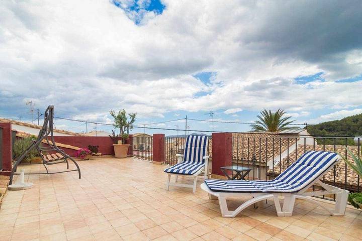 Casa rural para 12 personas, con Balcón y Terraza además de Piscina y Vistas en Castell de Castells - 4