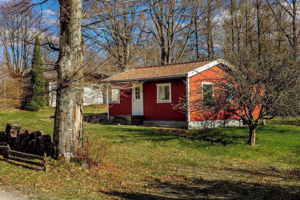 Stunning home near lake Åsnen - includes boat in Asnen