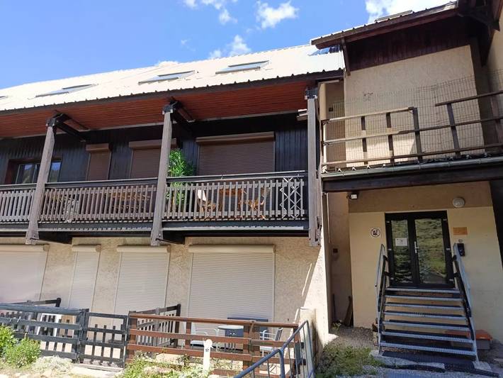 Appartement de vacances pour 6 personnes, avec balcon et vue dans Vars (station de ski)