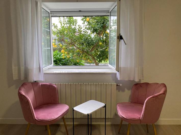 Apartamento para 2 personas, con terraza y jardín en Luarca
