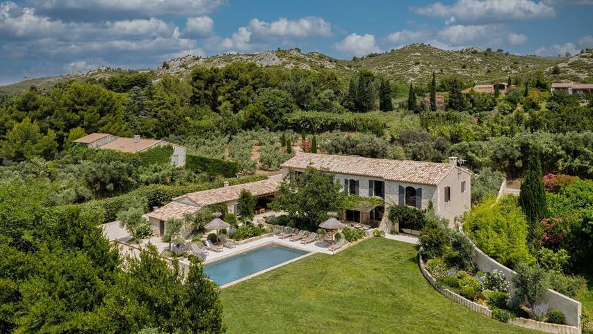 Villa pour 10 personnes, avec Jardin et Piscine à Maussane-les-Alpilles