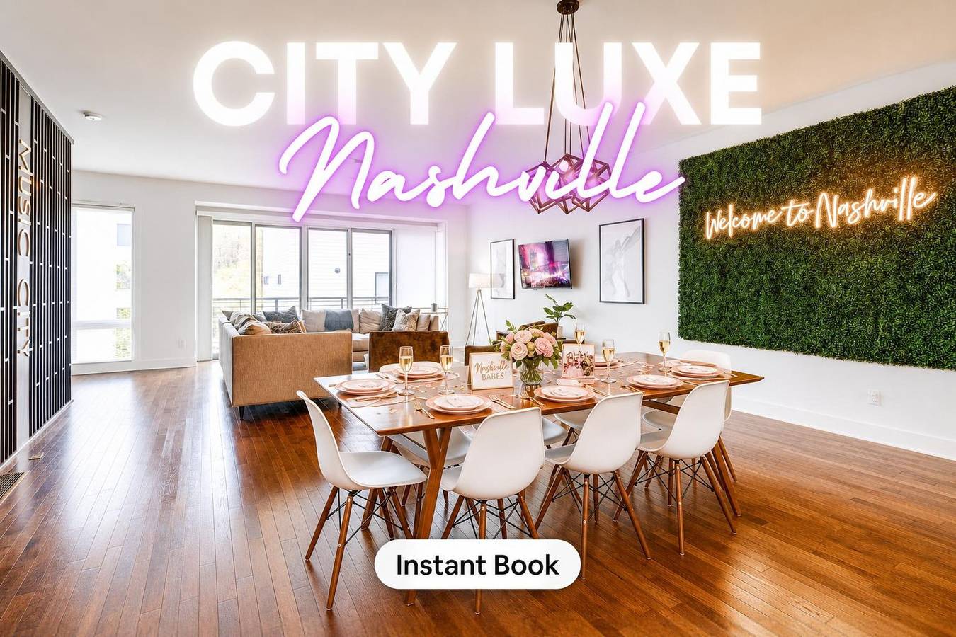Downtown Luxury - 10 Beds   Free Parking in Nashville, Tennessee