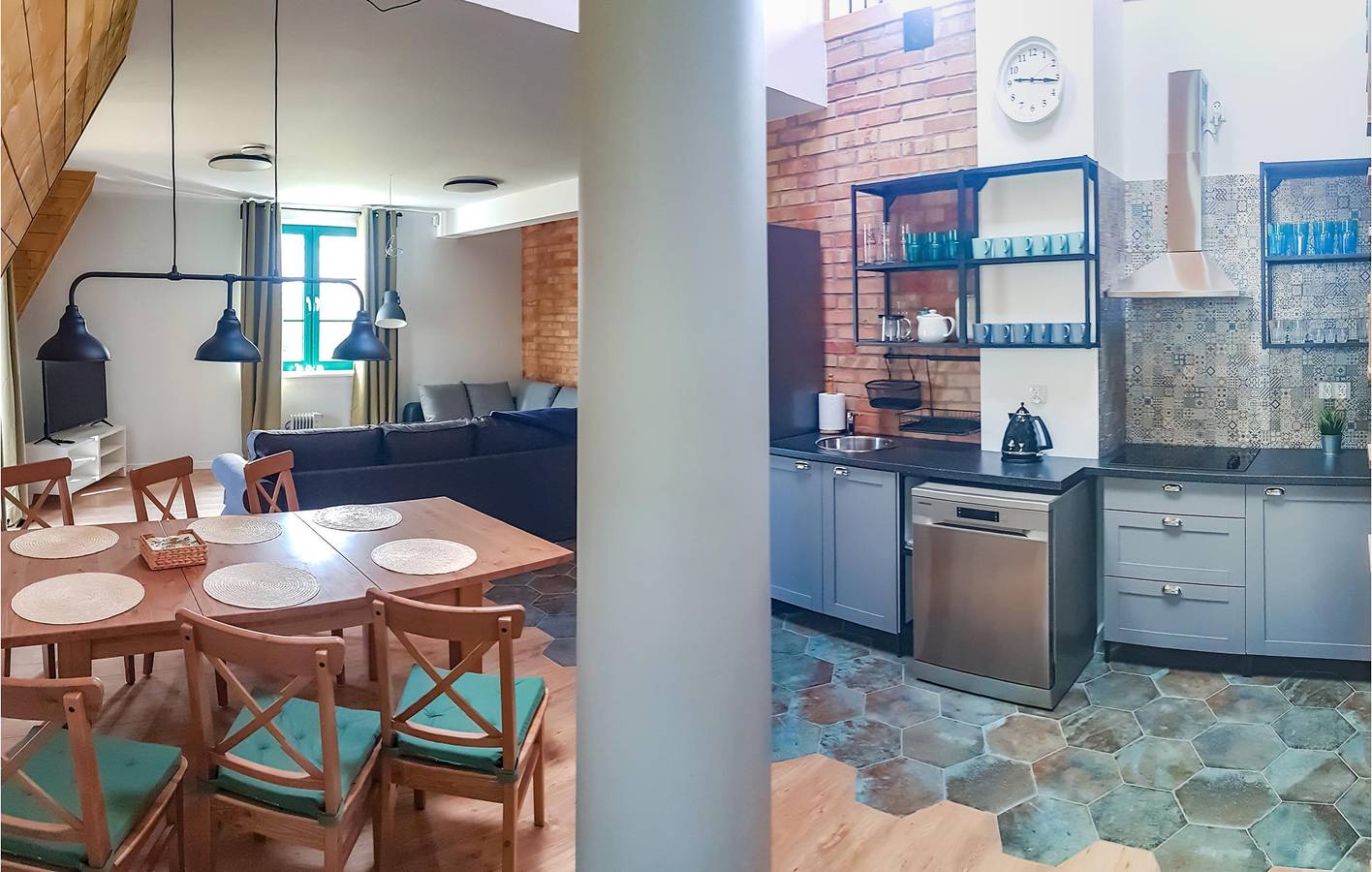 Ganze Ferienwohnung, Ferienwohnung für 6 Personen mit Seeblick in Ermland-Masuren