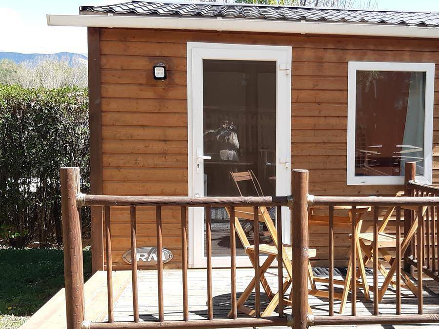 Camping Les Jardins d'Estavar - Mobilhome 2 personas - 16m2 in Estavar, Parque Natural Regional de los Pirineos Catalanes