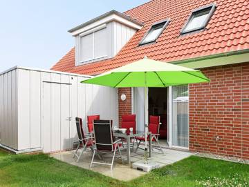 Ferienhaus für 6 Personen, mit Terrasse und Garten, kinderfreundlich in Bensersiel