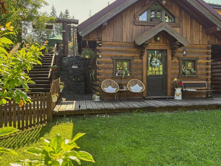 Chalet für 4 Personen, mit Garten, mit Haustier in der Slowakei