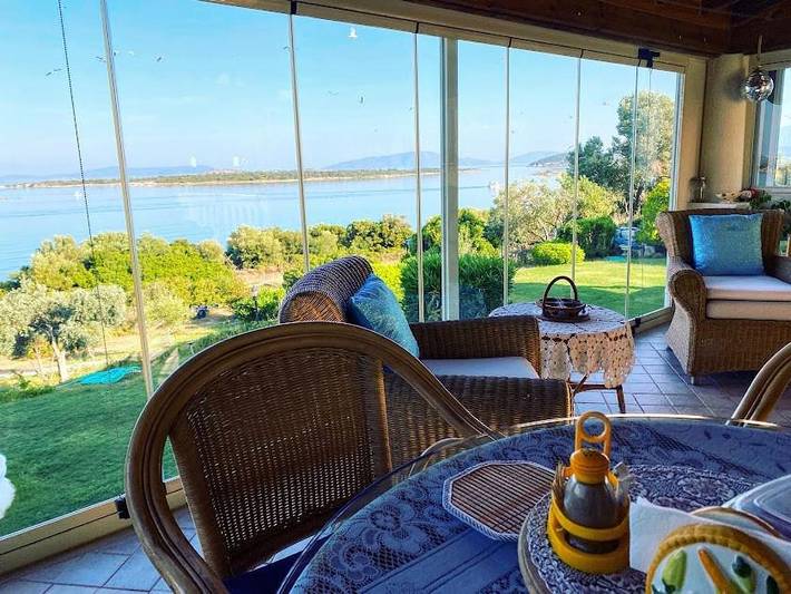 Gîte pour 4 personnes, avec jardin et vue dans Ildir