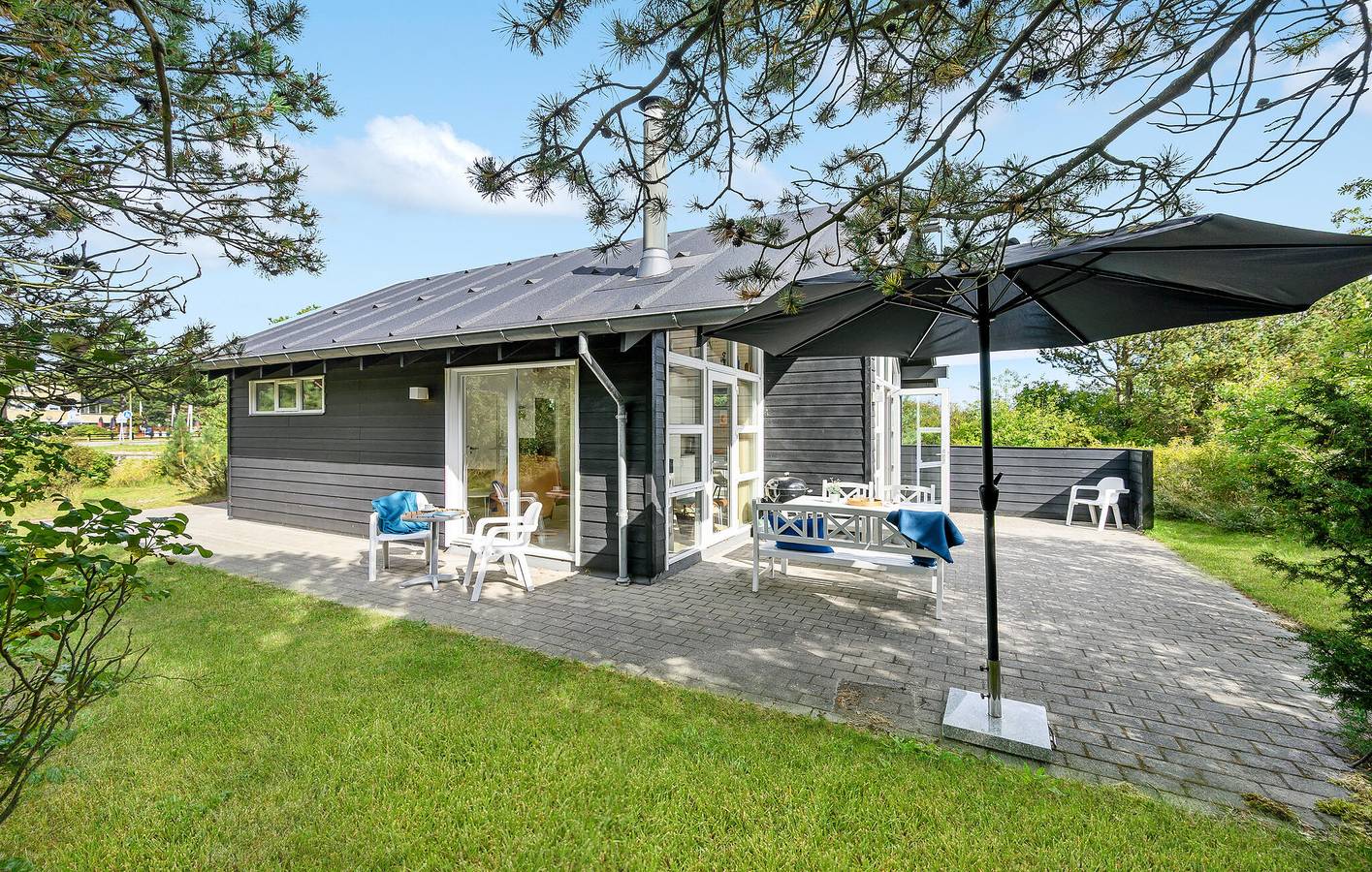 Ferienhaus für 6 Personen mit Terrasse in Grenå Strand, Grenaa