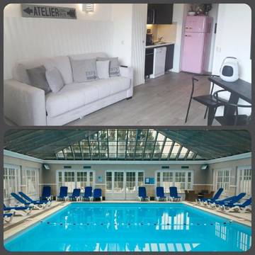 Gîte pour 4 personnes, avec jardin ainsi que piscine et vue dans Parc équestre du Touquet Paris-Plage
