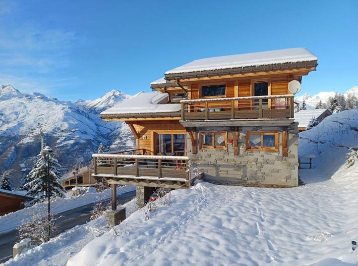 Chalet pour 8 personnes, avec jardin et balcon - 1