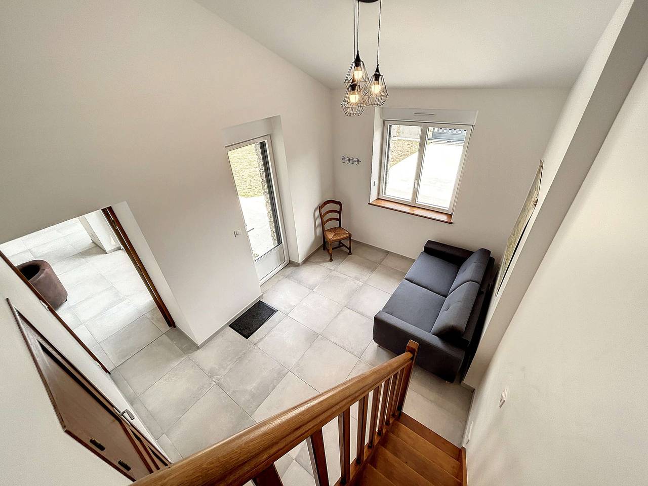 Neues Haus in Strandnähe, 4 Schlafzimmer, 7 Betten, Garten, Parkplatz in Jullouville, Côte de la Déroute
