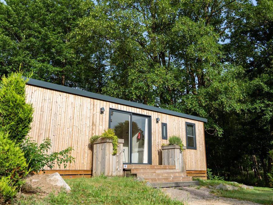 Sunêlia Domaine de Champé - Mobilheim 4 personen - Sunêlia Luxe Keywest 2 Schlafzimmer / 2 Bäder/34m2 in Bussang, Regionaler Naturpark Belchen der Vogesen
