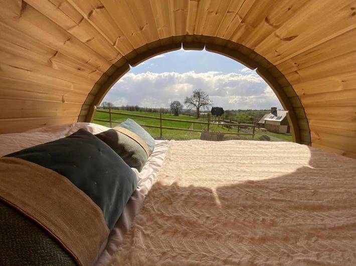 Location de vacances pour 35 personnes, avec vue et jardin, animaux acceptés à Plomb (Manche) - 2