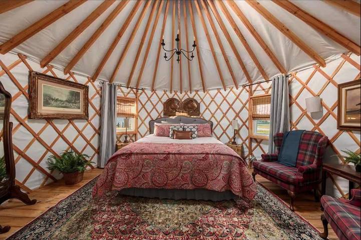 Camping für 2 Personen, mit Garten und Sauna sowie Seeblick und Ausblick, mit Haustier in Texas