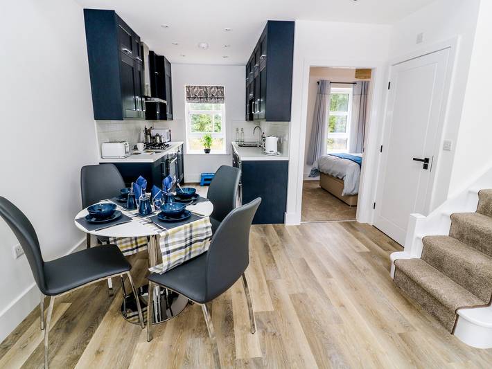 Chuffing Cottage in Haworth, Yorkshire del Oeste