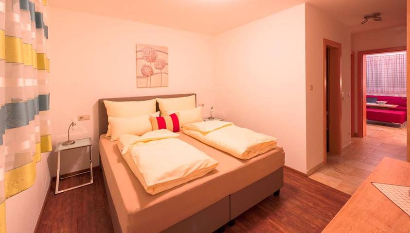 Ferienwohnung für 5 Personen, mit Garten und Terrasse, mit Haustier