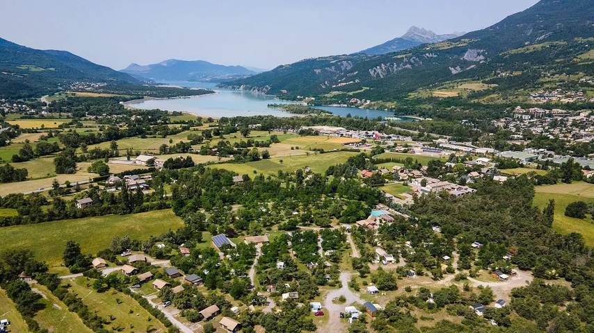 Zelt Insolite nature ohne Sanitärausstattung 4 Personen in Baratier, Nationalpark Écrins
