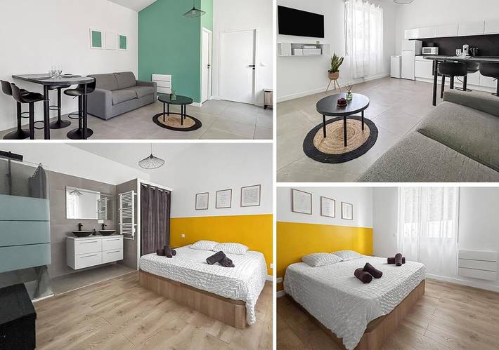 Gîte pour 4 personnes, avec terrasse à Cenon - 2