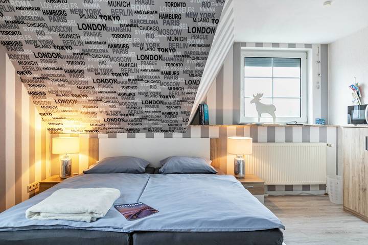 Zimmer 'Gästezimmer Mitten in Angeln' mit Wlan und Klimaanlage in Satrup, Mittelangeln