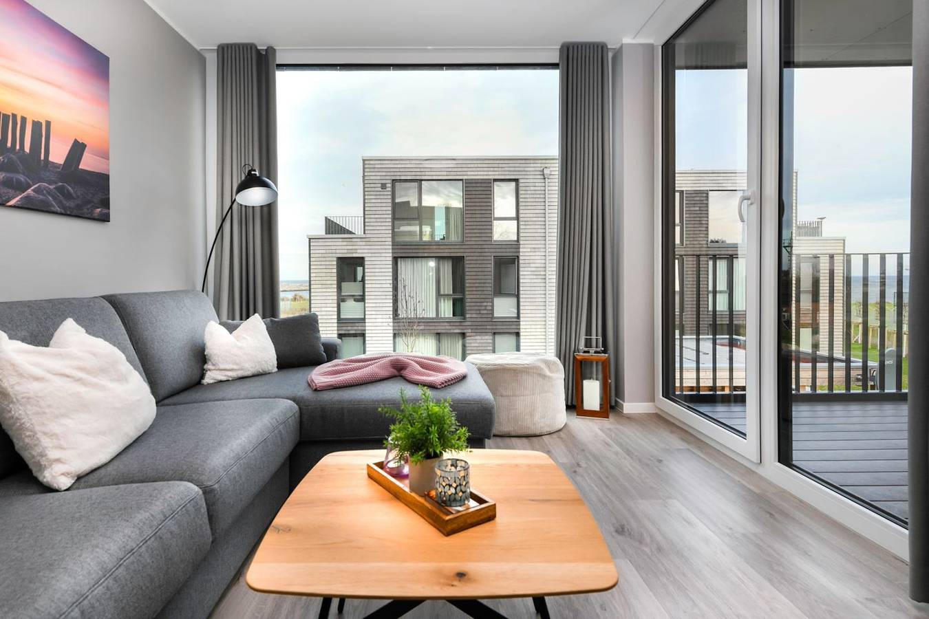 Ganze Wohnung, Beltblick 16 – Meerblick. Sauna. Hund willkommen. in Marienleuchte, Fehmarn