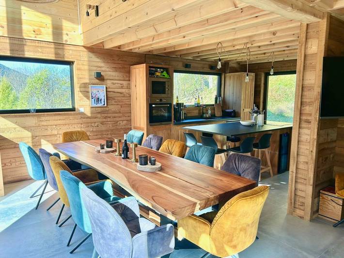 Chalet de standing 12 personnes à Nancroix, avec Wifi et parking privé in Massif de la Vanoise