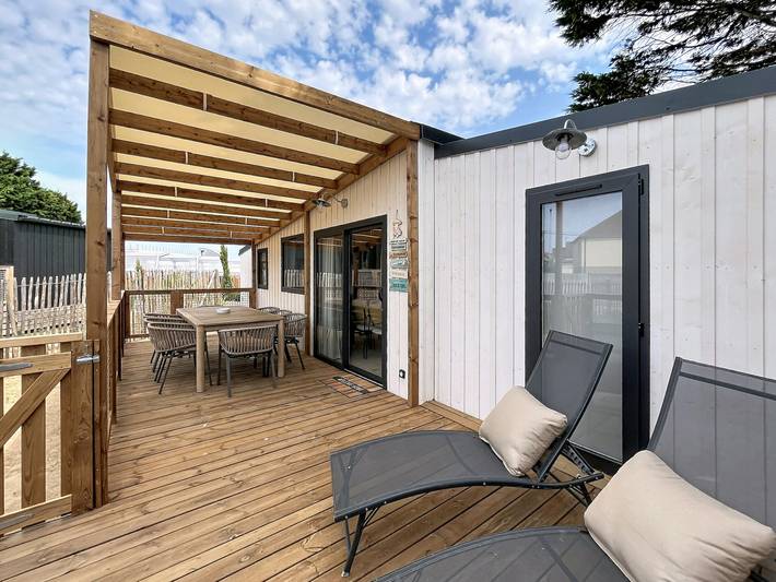 Casa rodante para 6 personas, con terraza y piscina - 1