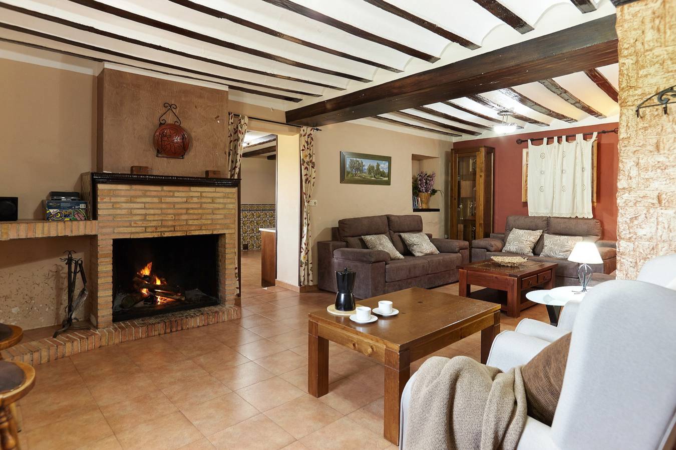 Maison de campagne 'Los Angostones' avec vue sur la montagne, piscine et climatisation in Villanueva del Arzobispo, Parc naturel des sierras de Cazorla et Segura