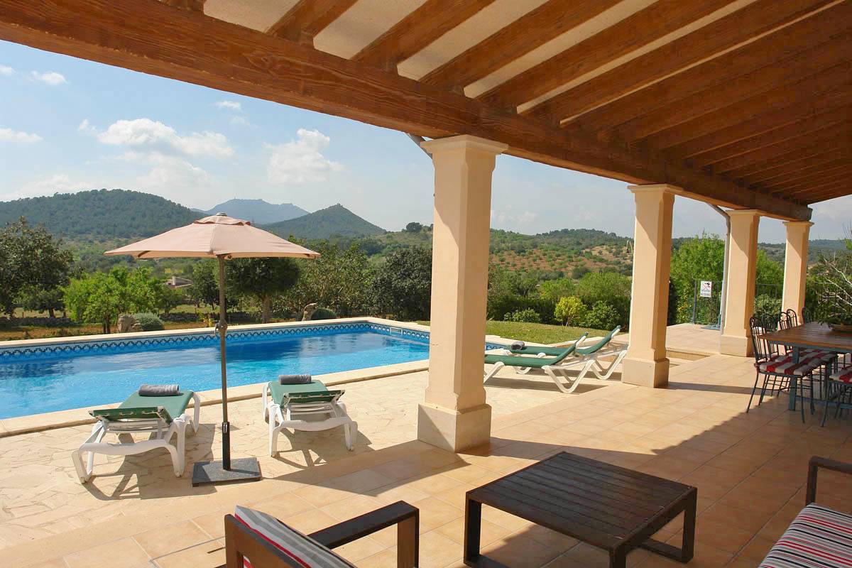Finca Rivera in Calas de Mallorca in Manacor, Mallorca Osten