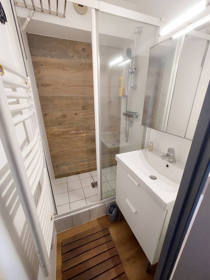 Apartamento entero, Apartamento acogedor en L'Alpe d'Huez 27 m² con vista a la montaña in Huez, Parque Nacional de los Ecrins