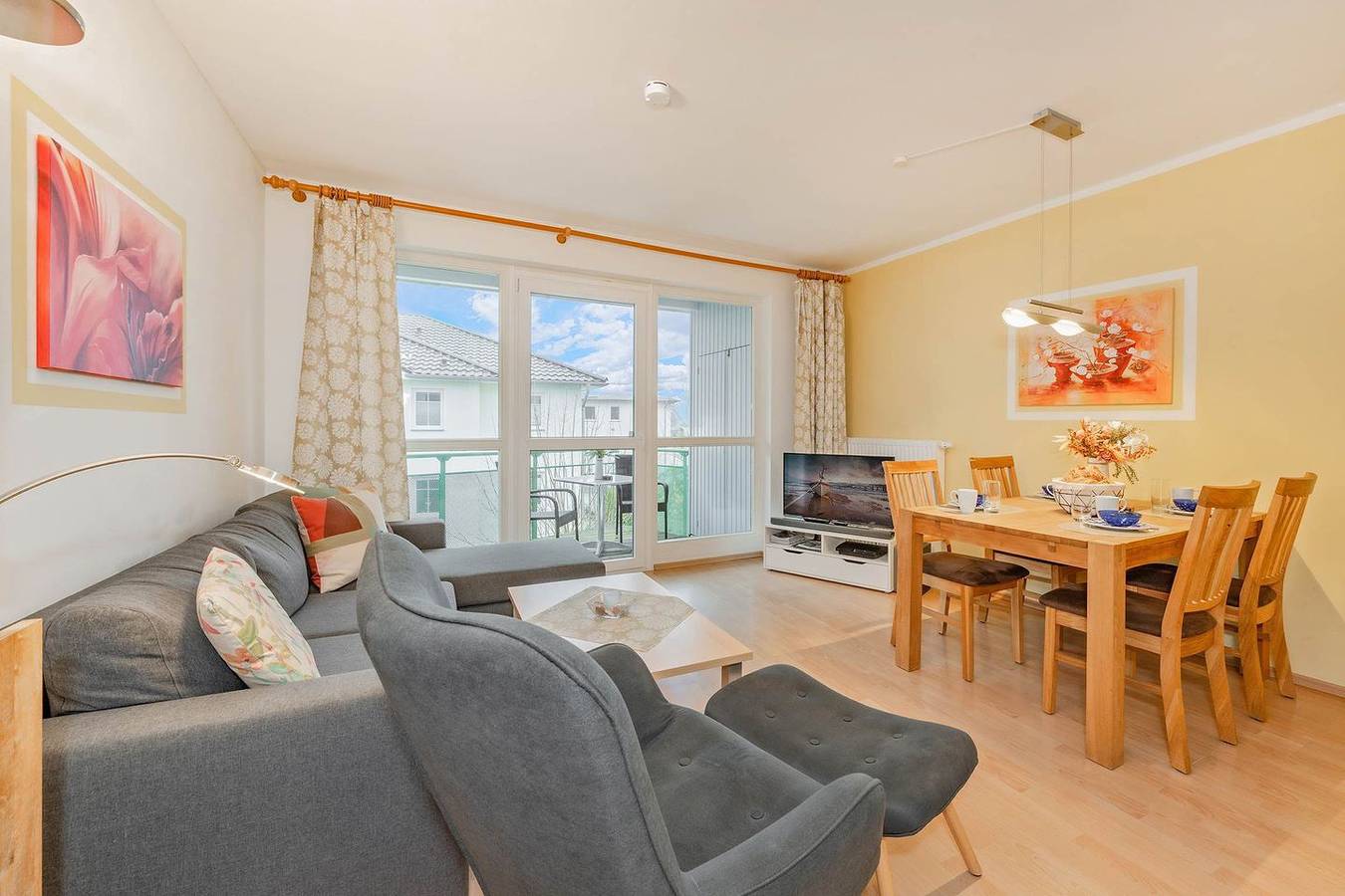 Appartement entier, Parkresidenz Sanssouci 21 - modern gestaltetes Domizil mit Balkon in Zinnowitz, Usedomer Norden