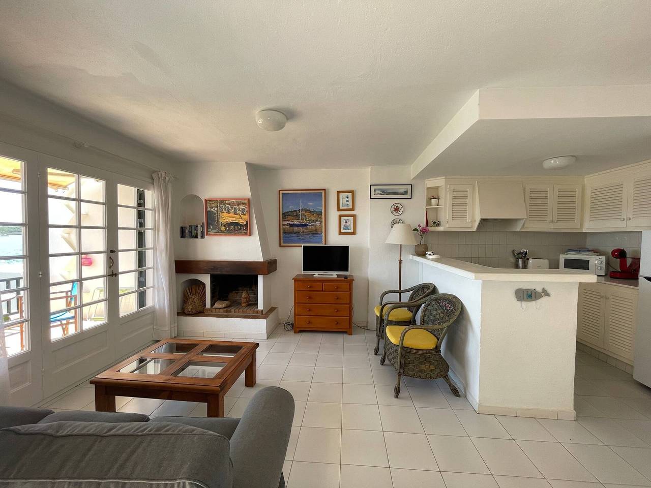 Apartamento entero, Apartamento de vacaciones para 4 personas con terraza in Fornells, Es Mercadal