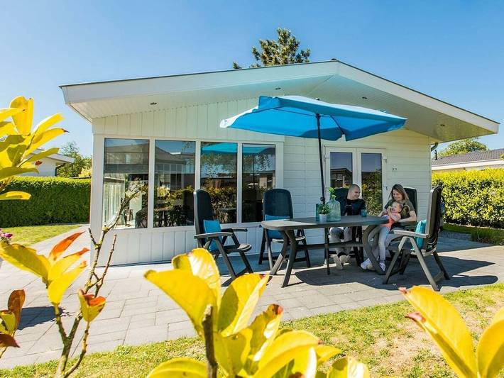 Chalet für 6 Personen, mit Terrasse und Garten in Noordwijk