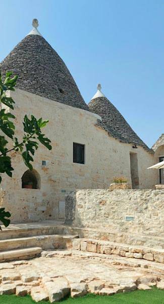 Chambre d’hôte pour 2 personnes, avec Jacuzzi ainsi que Jardin et Vue à Alberobello