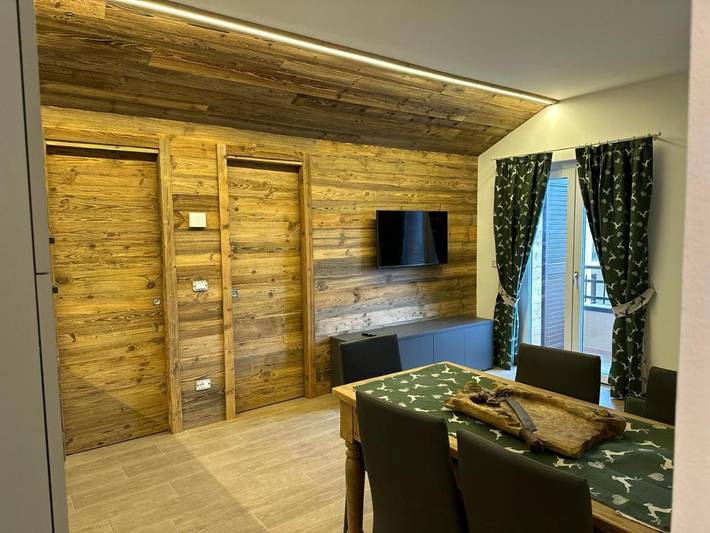 Appartamento per 4 persone, con giardino e balcone ad Aprica