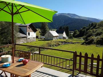 Gîte pour 8 personnes, avec terrasse, animaux acceptés dans Payolle