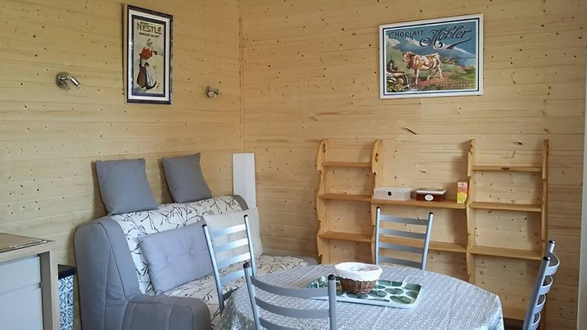 Gîte pour 4 personnes, avec jardin et balcon